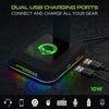 HyperGear RGB Command Station Headset Stand w 6 Color Light Effects