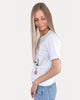 Colorful Christmas Trees Graphic Tee - White
