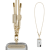 HyperGear TECHcessories Sand Rope with Gold Accents Universal Crossbody Phone Strap