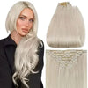 Double Weft Hair Extensions Human Hair for Woman