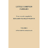 Little Compton Families. Little Compton, Rhode Island. Volume I - Paperback