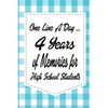 One Line a Day: 4 Years of Memories for High School Students - Paperback