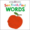 See, Touch, Feel: Words - Board Book