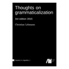 Thoughts on grammaticalization - Paperback