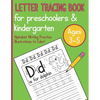 Letter Tracing Book For Preschoolers & Kindergarten Ages 3-5 Alphabet Writing Practice Illustrations To Color! - Paperback