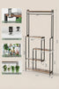 5-Tier Metal Display Shelf with LED Lights