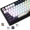 XVX Lotus Cherry Profile Shine-Through Dye-Sub PBT Keycap Set (133-Key)