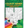 Color by Number - Dinosaurs, Dangerous Animals & Co.: An Exciting Coloring Book for Kids Ages 4-8 - Paperback