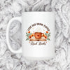 Christian Coffee Mug – Inspirational Faith Based Gift | Book Lover Floral Cup