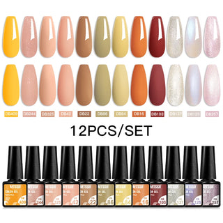 Buy zh23381 10/12pcs Spring Macaron Nail Gel Polish Set