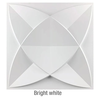 Buy r-bright-white 30x30cm  Non-Self-Adhesive 3D Wall Sticker