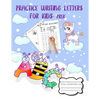 Practice Writing Letters for Kids Prek: Shapes, and letter tracing books for kids ages 3-5. Over 115 pages. learning to write for preschoolers from ea - Paperback