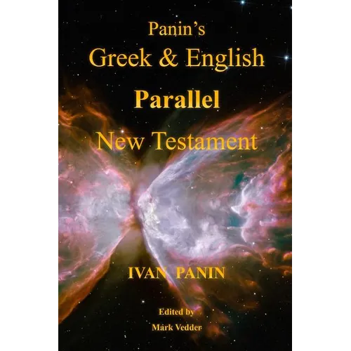 Panin's Greek and English Parallel New Testament - Paperback