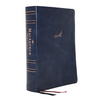 Nkjv, MacArthur Study Bible, 2nd Edition, Leathersoft, Blue, Indexed, Comfort Print: Unleashing God's Truth One Verse at a Time - Imitation Leather