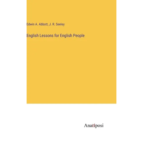 English Lessons for English People - Hardcover