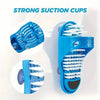 2-Piece Set: Foot Washing Brush Foot Scrub with Suction Cup