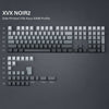 XVX Gradient Series 136-Key Side-Printed OEM Profile Keycap (7 Colors)