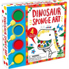 Dinosaur Sponge Art: With 4 Sponge Tools and 4 Jars of Paint - Paperback