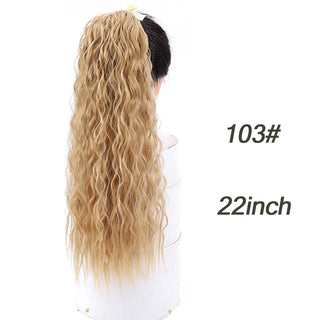 Buy t4-27-30 Synthetic 22inch Drawstring Ponytail Extensions