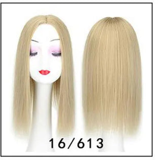 Buy 16613 Women Synthetic Hair Pieces 3 Clips in One Piece Hair Extension Long Straight High Temperature Fiber for Lady