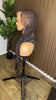 Brown cornrow braided wig