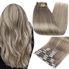 Double Weft Hair Extensions Human Hair for Woman