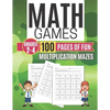 Math Games MULTIPLICATION MAZES 100 Pages of Fun Grades 2-4 - Paperback