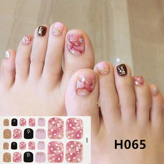 Buy h065 22Tips/Sheet Toenail Sticker