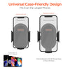HyperGear Universal Cup Holder Flex Phone Mount w Rotatable Cradle