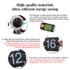 Retro flip digital clock, battery - powered mechanical clock for home & office decor