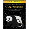 Cute Animals - Adult Coloring Book: Stress Relieving Designs for Adults Relaxation - Paperback