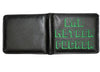 Pulp Fiction Jules Wallet with zipper Coin Pocket Bad Mother Letters Boys Wallet Card Holder Vintage Gift Purse