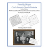 Family Maps of Clark County, South Dakota - Paperback