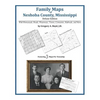 Family Maps of Neshoba County, Mississippi - Paperback
