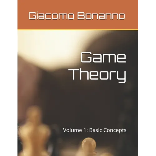 Game Theory: Volume 1: Basic Concepts - Paperback