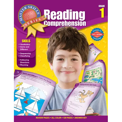 Reading Comprehension, Grade 1 - Paperback