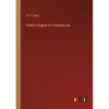 Fisher's Digest of Criminal Law - Paperback