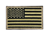 JupiterGear Tactical USA Flag Patch with Detachable Backing