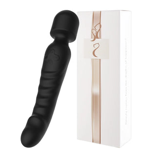 Buy black-with-box Heating AV Massager Wand Vibrators