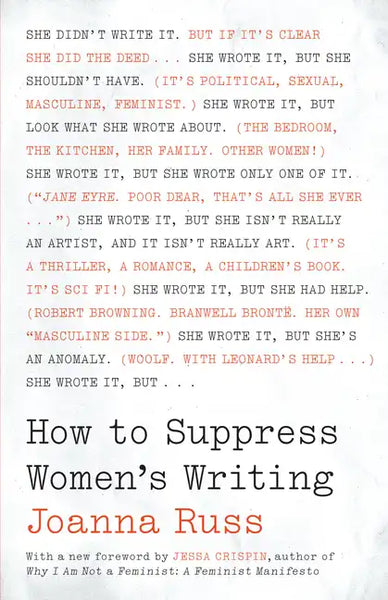 How to Suppress Women's Writing - Paperback