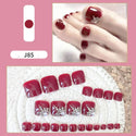 Pro Artificial Acrylic Toe False Nails