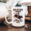 Cowboy Coffee Mug - Funny Western Ceramic Drinkware, Dishwasher Safe Gift
