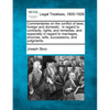 Commentaries on the conflict of laws, foreign and domestic: in regard to contracts, rights, and remedies, and especially in regard to marriages, divor - Paperback