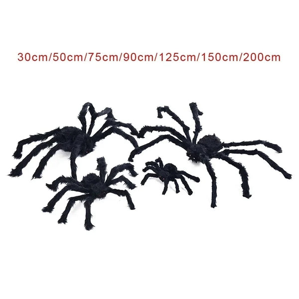 Giant Black Plush Spider