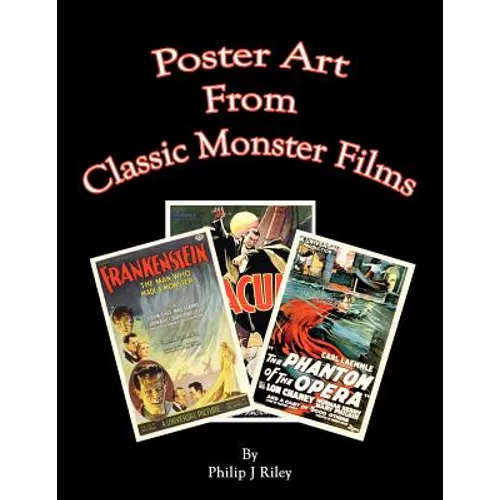 Poster Art from the Classic Monster Films - Paperback
