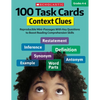100 Task Cards: Context Clues - Paperback