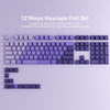XVX Gradient X-Axis Series Side-Printed Cherry Profile 121-Key PBT Keycap Set