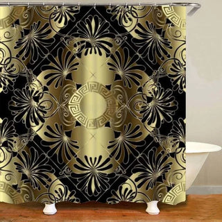 Buy only-shower-curtain3 Modern Geometric Shower Curtain Set