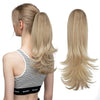 Synthetic Claw Clip in Ponytail Hair Extensions Hairpiece 14"