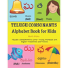TELUGU CONSONANTS Alphabet Book for Kids: Learn Telugu Alphabet TELUGU CONSONANTS Letter Tracing Workbook with English Translations and Pictures 36 TE - Paperback